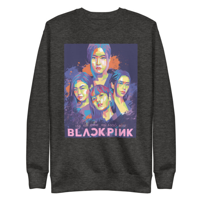 Blackpink fan apparel sweatshirt for K-pop enthusiasts